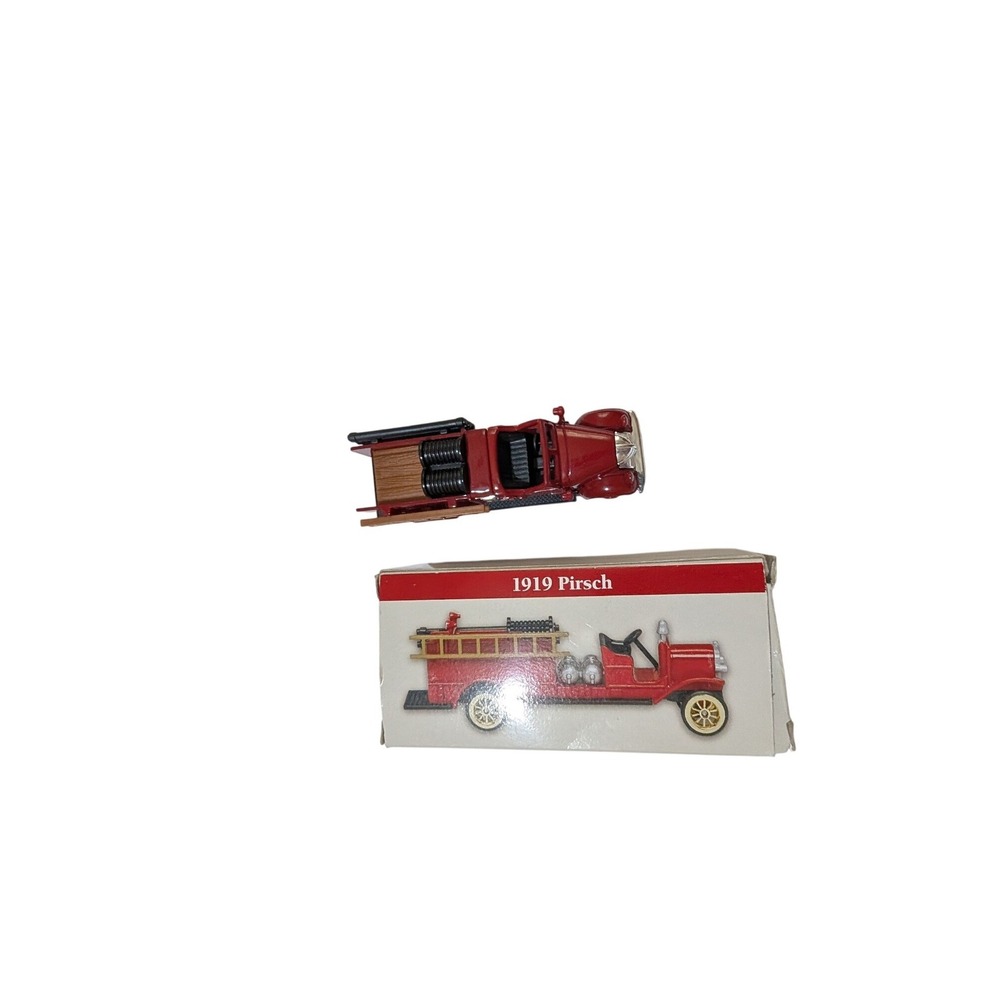 1919 Pirsch Fire Truck Red Diecast Model No 1 Fire Dept Vintage Vehicle